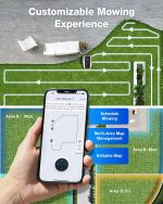 ECOVACS GOAT O1000 LiDAR PRO Robot Lawn Mower - Wire-Free LiDAR Navigation with AI Obstacle Avoidance & Edge Trimming for 1/4 Acre - Image 5