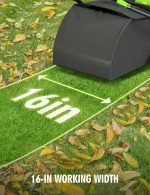 SWIPESMITH 16" Artificial Turf Sweeper with 1800W Motor & 12 Gal Collection Bag - SI-GH002 - Image 4