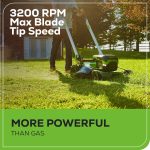 Greenworks 60V 21" Push Lawn Mower with 5.0Ah Battery & Charger - MO60L516 - Image 6