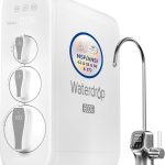 Waterdrop G3P600 Tankless Reverse Osmosis Water Filter System - 600 GPD with 8-Stage Filtration & Smart LED Faucet - WD-G3P600