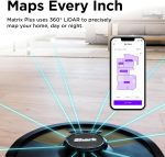 Shark Matrix Plus 2-in-1 Robot Vacuum & Mop - Sonic Mopping with HEPA 60-Day Self-Empty Base & CleanEdge - AV2613WA - Image 10