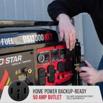 DuroStar DS13000MXT Tri-Fuel Portable Generator - 13000W Peak with Gas, Propane & Natural Gas - DS13000MXT - Image 2
