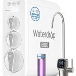 Waterdrop G3P800 Tankless Reverse Osmosis Water Filter System - 800 GPD with 10-Stage Filtration & Smart LED Faucet - WD-G3P800-W