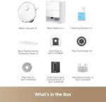 MOVA P50 Pro Ultra Robot Vacuum and Mop - 19000Pa Suction with 167°F Hot Water Mop Self-Washing & Auto-Empty Dock - RLM83HE - Image 9
