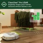 iRobot Roomba Plus 505 Combo Robot Vacuum & Mop with AutoWash Dock - Extending Spinning Mop Pads, Self-Emptying & Heated Drying - N185220 - Image 8