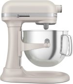 KitchenAid 7 Quart Bowl-Lift Stand Mixer - 500W with 11 Speeds & Double Flex Edge Beater - KSM70SKXXMH