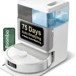 iRobot Roomba Plus 505 Combo Robot Vacuum & Mop with AutoWash Dock - Extending Spinning Mop Pads, Self-Emptying & Heated Drying - N185220
