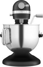 KitchenAid 7 Quart Bowl-Lift Stand Mixer - 500W with 11 Speeds & Double Flex Edge Beater - KSM70SKXXBK - Image 4