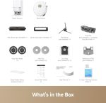 Dreame L60 Ultra FE Robot Vacuum and Mop - 30000Pa Suction with ThermoHub Self-Cleaning & TriCut Brush - RLL51SE (White) - Image 7