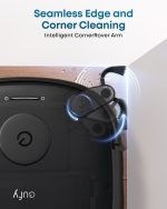 eufy E28 Robot Vacuum and Mop Combo - 20,000 Pa with HydroJet Roller Mop & Detachable Portable Deep Cleaner - T2352112 - Image 8
