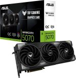 ASUS TUF Gaming GeForce RTX 5070 OC Edition Graphics Card - 12GB GDDR7 with Military-Grade Components & Axial-Tech Fans - TUF-RTX5070-O12G-GAMING
