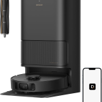 dreame L40s Ultra CE Robot Vacuum and Mop - 13,000Pa Vormax Suction with Auto-Empty PowerDock & TriCut Brush - RLD52SE