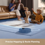 dreame L40s Ultra CE Robot Vacuum and Mop - 13,000Pa Vormax Suction with Auto-Empty PowerDock & TriCut Brush - RLD52SE - Image 7