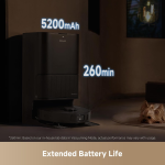 dreame L40s Ultra CE Robot Vacuum and Mop - 13,000Pa Vormax Suction with Auto-Empty PowerDock & TriCut Brush - RLD52SE - Image 9