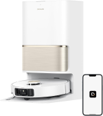Dreame L50 Ultra Robot Vacuum and Mop - 19,500Pa Vormax Suction with ProLeap 6cm Obstacle Crossing & All-in-One PowerDock - RLL94CE (White)