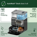 iRobot Roomba Plus 505 Combo Robot Vacuum & Mop with AutoWash Dock - LiDAR Navigation & Self-Emptying - N185020 - Image 10
