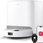 roborock Qrevo 2 Pro Robot Vacuum and Mop - 20,000Pa Suction with FlexiArm Edge Mopping & Auto Mop Removal - Qrevo 2 Pro (White)