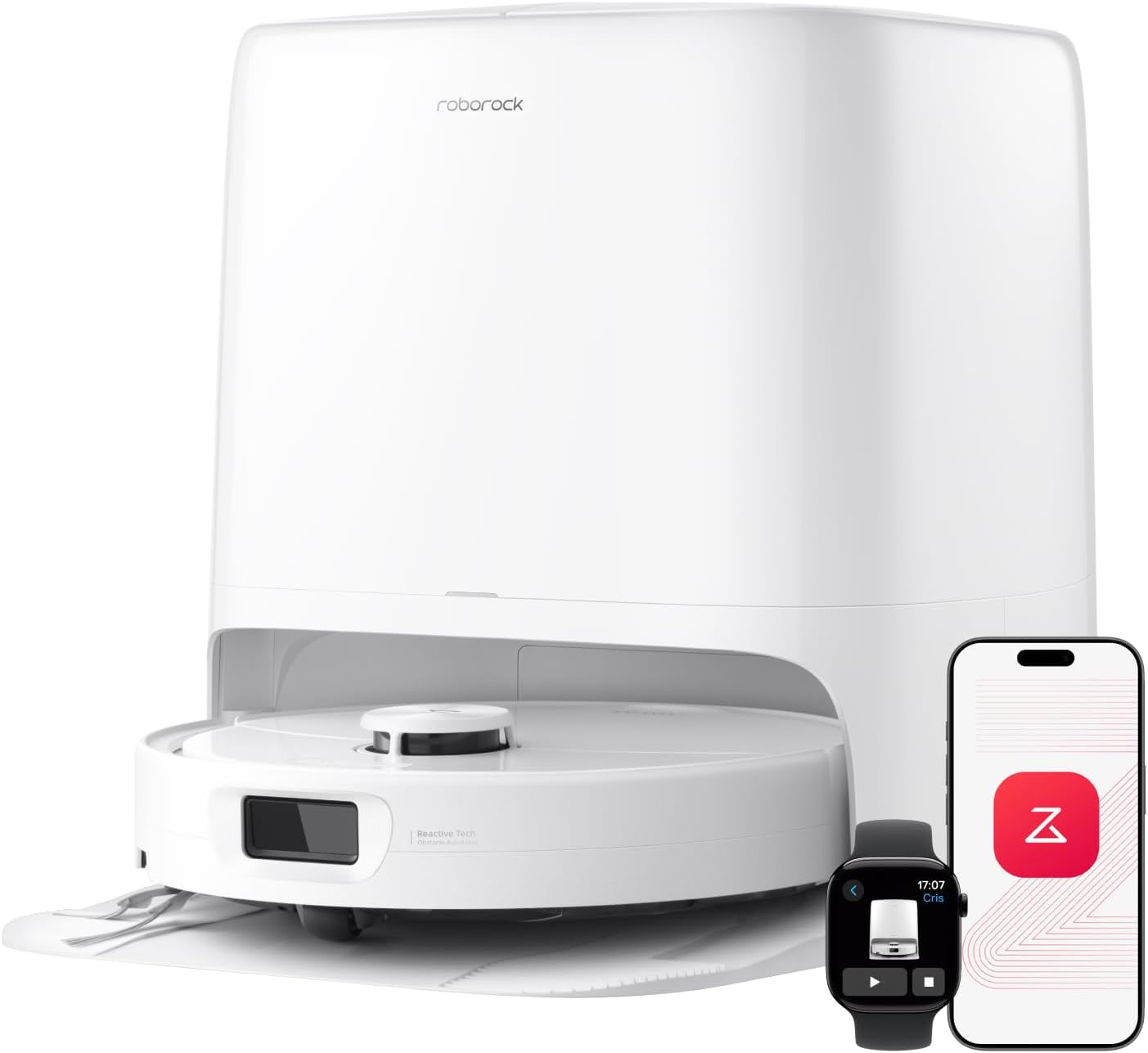 Roborock2026NewQrevo2ProRobotVacuumandMop_20_000PaSuction_1.png roborock Qrevo 2 Pro Robot Vacuum and Mop - 20,000Pa Suction with FlexiArm Edge Mopping & Auto Mop Removal - Qrevo 2 Pro (White) - Image 1