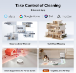 roborock Qrevo 2 Pro Robot Vacuum and Mop - 20,000Pa Suction with FlexiArm Edge Mopping & Auto Mop Removal - Qrevo 2 Pro (White) - Image 9