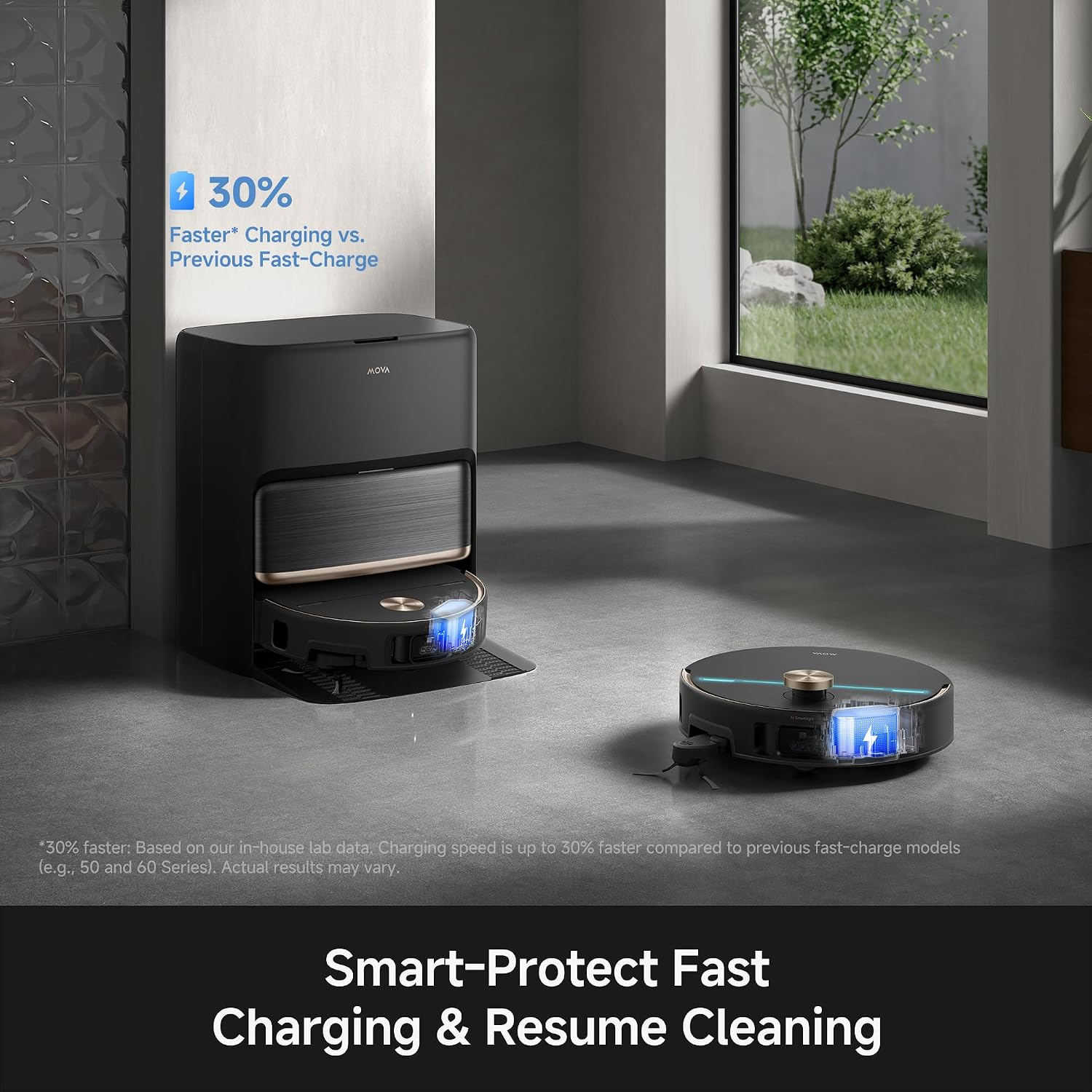 MOVA V70 Ultra Complete Robot Vacuum and Mop - 42,000Pa Suction with Dual MaxiReachX Extension & Bagless Auto-Empty Dock - MOVA V70 Ultra Complete - Image 9