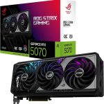 ASUS ROG Strix GeForce RTX 5070 OC Edition Graphics Card - 12GB GDDR7 with 3.2-Slot Cooling & Aura Sync - ROG-STRIX-RTX5070-O12G-GAMING