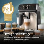Philips 5500 Series Fully Automatic Espresso Machine with LatteGo Milk System - EP5544/94 - Image 7