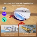 roborock Qrevo Curv 2 Flow Robot Vacuum and Mop - 20,000 Pa with SpiraFlow Self-Cleaning Roller Mop & AI Obstacle Avoidance - Qrevo Curv 2 Flow - Image 2