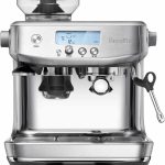 Breville Barista Pro Espresso Machine - Built-in Grinder with ThermoJet Heating & LCD Display - BES878BSS1BUS1