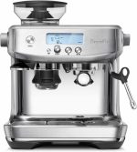 Breville Barista Pro Espresso Machine - Built-in Grinder with ThermoJet Heating & LCD Display - BES878BSS1BUS1