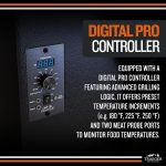 Traeger Pro 22 Wood Pellet Grill & Smoker - 6-in-1 BBQ with 572 Sq In Cooking Area & Digital Pro Controller - TFB57PZBO - Image 3