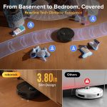 roborock Qrevo S Pro Robot Vacuum and Mop - 18,500Pa Suction with 167°F Mop Self-Cleaning & Anti-Tangle Brushes - Qrevo S Pro - Image 6