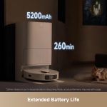 dreame L40s Ultra CE Robot Vacuum and Mop - 13,000Pa Vormax Suction with Auto-Empty PowerDock & TriCut Brush - RLD52SE - Image 9