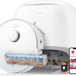 roborock Qrevo Curv 2 Flow Robot Vacuum and Mop - 20,000 Pa with SpiraFlow Self-Cleaning Roller Mop & AI Obstacle Avoidance - Qrevo Curv 2 Flow