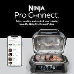 Ninja Woodfire ProConnect Premium XL 7-in-1 Outdoor Grill & Smoker - App Enabled with Woodfire Technology & Built-In Thermometer - OG951BL1 - Image 3