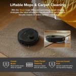 roborock Qrevo Series Robot Vacuum and Mop - 8000Pa HyperForce Suction with All-in-One Dock, Dual Spinning Mops & Reactive Tech Obstacle Avoidance - QV 35A - Image 6