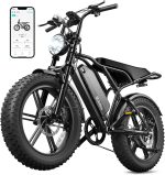 TS TST GRP LLC R004 Electric Bike - 1500W Peak Motor with 48V 15Ah Battery & Fat Tires