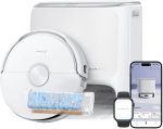 NARWAL Freo 20 Robot Vacuum and Mop - 31,000Pa Suction with FlowWash Mopping & Auto Mop Washing - YJCC040 (White)