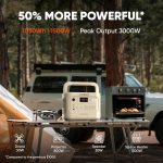 Jackery Explorer 1000 v2 Portable Power Station - 1070Wh LiFePO4 with 1500W AC Output (Dune White) - JE-1000D - Image 2