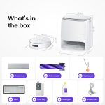 NARWAL Freo 20 Robot Vacuum and Mop - 31,000Pa Suction with FlowWash Mopping & Auto Mop Washing - YJCC040 (White) - Image 10