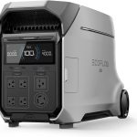 EF ECOFLOW DELTA Pro 3 Portable Power Station - 4096Wh LiFePO4 with 4000W Output & Expandable to 48kWh - EFD521