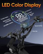 URLIFE T5 Folding Electric Bike - 1500W Peak Motor with 48V 13Ah Battery & 60-80 Mile Range - T5 - Image 7