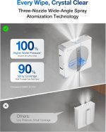 ECOVACS WINBOT W2S OMNI Window Cleaning Robot - 8000Pa Suction with TruEdge Scrubbing & 6-in-1 Station - WINBOT W2S OMNI - Image 4