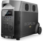 EF ECOFLOW DELTA Pro Portable Power Station - 3600Wh LiFePO4 with 3600W AC Output & Expandable to 25kWh - EFD500