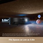 Dreame X50 Ultra Robot Vacuum and Mop - 20,000Pa Vormax Suction with 2.36in ProLeap System & VersaLift Navigation - RLX85CE (Black) - Image 3