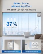 ECOVACS WINBOT W2 PRO OMNI Window Cleaning Robot - 6-in-1 Station with Triple Nozzle Sprayer & 12-Level Protection - W2MP - Image 5