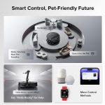 roborock Saros Z70 Robot Vacuum and Mop - 22,000Pa Suction with OmniGrip Mechanical Arm & StarSight Navigation - Saros Z70 (Black) - Image 8