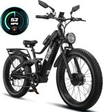 EcoE Ec-6650 Electric Bike - 8000W Dual Motor with 60V 32Ah Battery & 50 MPH - Ec-6650