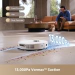 dreame L40s Ultra CE Robot Vacuum and Mop - 13,000Pa Vormax Suction with Auto-Empty PowerDock & TriCut Brush - RLD52SE - Image 2