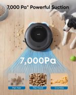 eufy Omni C20 Robot Vacuum and Mop Combo - 7,000 Pa Suction with All-in-One Station & Pro-Detangle Comb - T2280 - Image 4