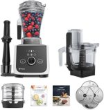 Vitamix Ascent X4 Gourmet SmartPrep Kitchen System - Blender & 12-Cup Food Processor with SELF-DETECT - 075708-100